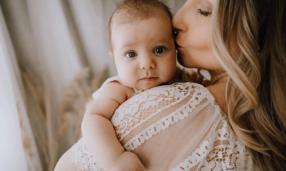 Photoshoot de bébé dans les Laurentides