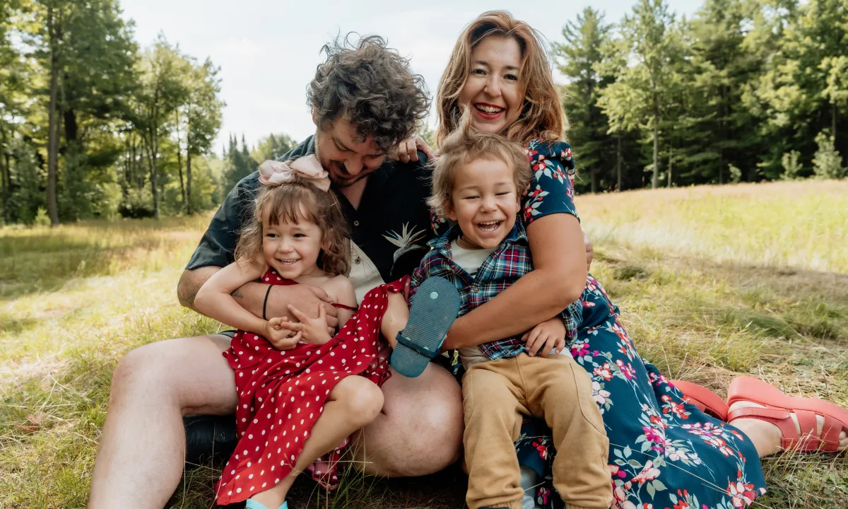 Pascale, Jonathan, Charlie & Theodore
